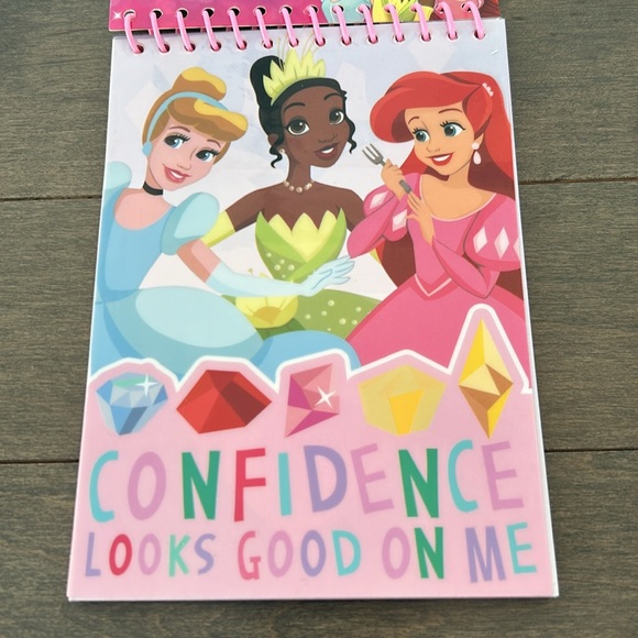 DISNEY Princess Journal, Confidence Looks Good On Me, Kid Girls Notebook Pink - Picture 3 of 7